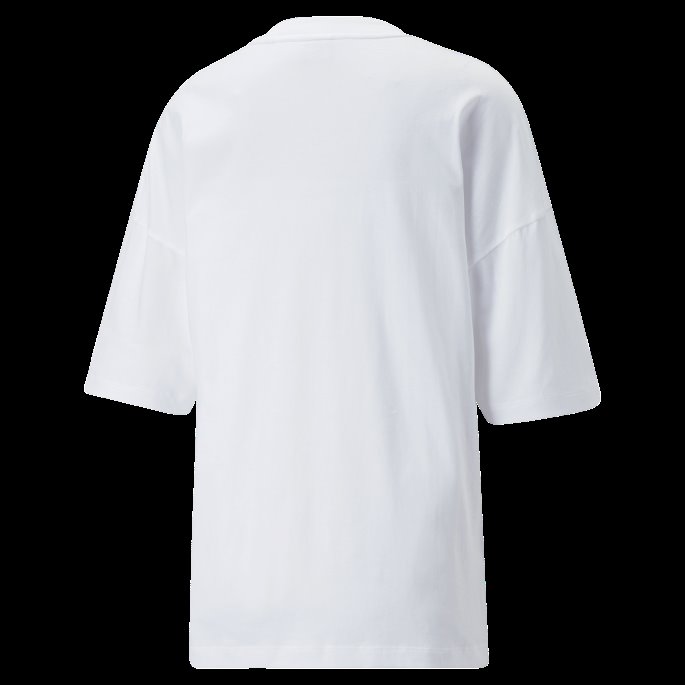 Hvite Klassikere Oversized Dame-t-skjorte Puma På Salg