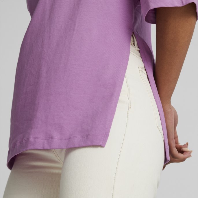 Klassikere Oversized Tee Kvinner Lilla Pop Puma På Salg