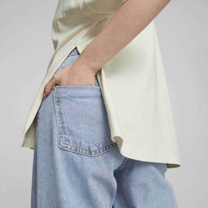 Ingen Farge Klassikere Oversized Tee Kvinner Puma På Tilbud
