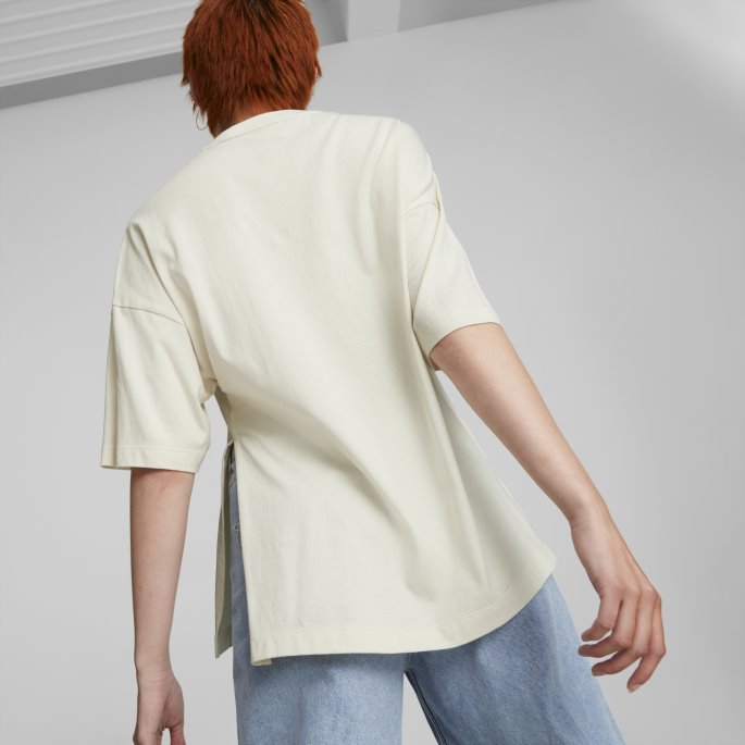 Ingen Farge Klassikere Oversized Tee Kvinner Puma På Tilbud