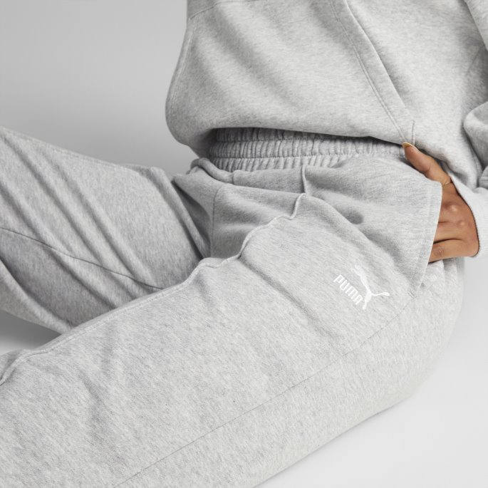 Klassikere Dame Joggebukser Puma På Tilbud Lys Grå Lyng