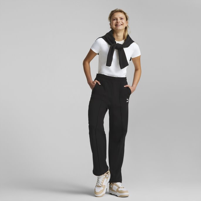 Klassikere Rette Joggebukser Kvinner Puma På Tilbud Svart