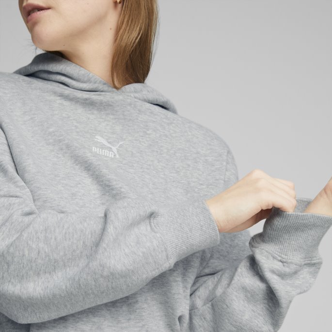 Lys Grå Lyng Klassikere Hette Damekjole Puma På Salg