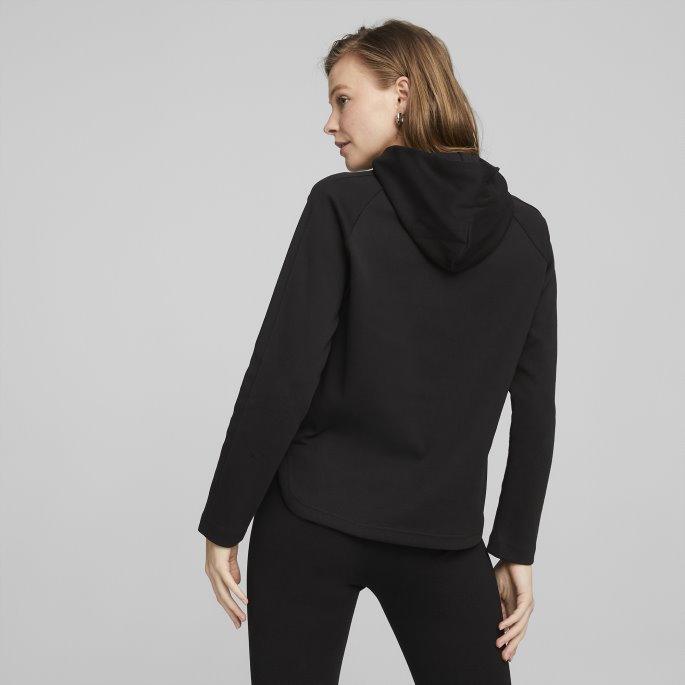 Puma På Tilbud T7 Avslappet Hettegenser Dame Svart