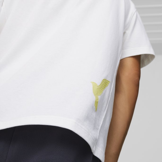 Puma På Tilbud Neymar Jr Avslappet Herre-t-skjorte Hvit