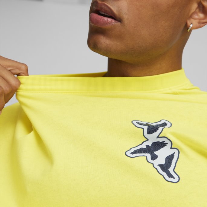 Puma På Tilbud Limelight Neymar Jr Avslappet Herre-t-skjorte