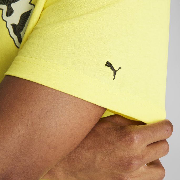 Puma På Tilbud Limelight Neymar Jr Avslappet Herre-t-skjorte