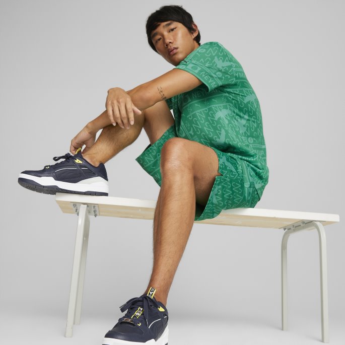 Leprechaun Grønn Puma På Tilbud Neymar Jr Jacquard Herre T-skjorte