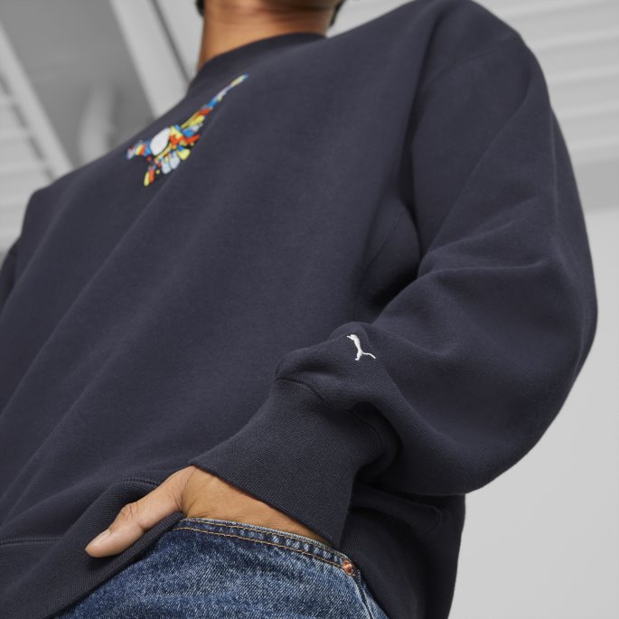 Parisian Night Neymar Jr Crew Neck Herregenser Puma På Tilbud