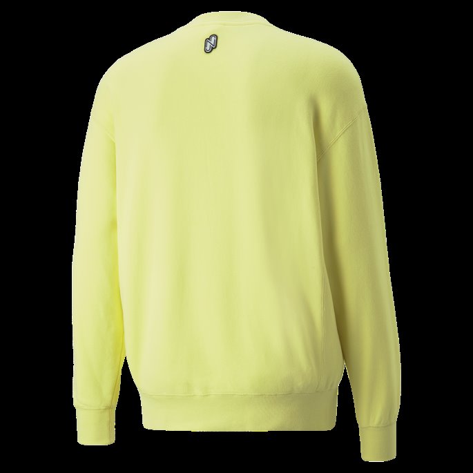 Puma På Tilbud Neymar Jr Crew Neck Herregenser Limelight