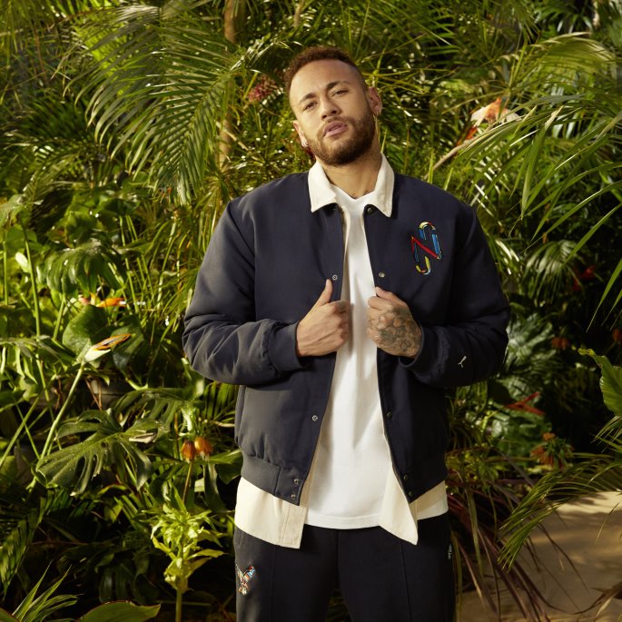 Puma På Tilbud Parisian Night Neymar Jr Bomberjakke For Menn
