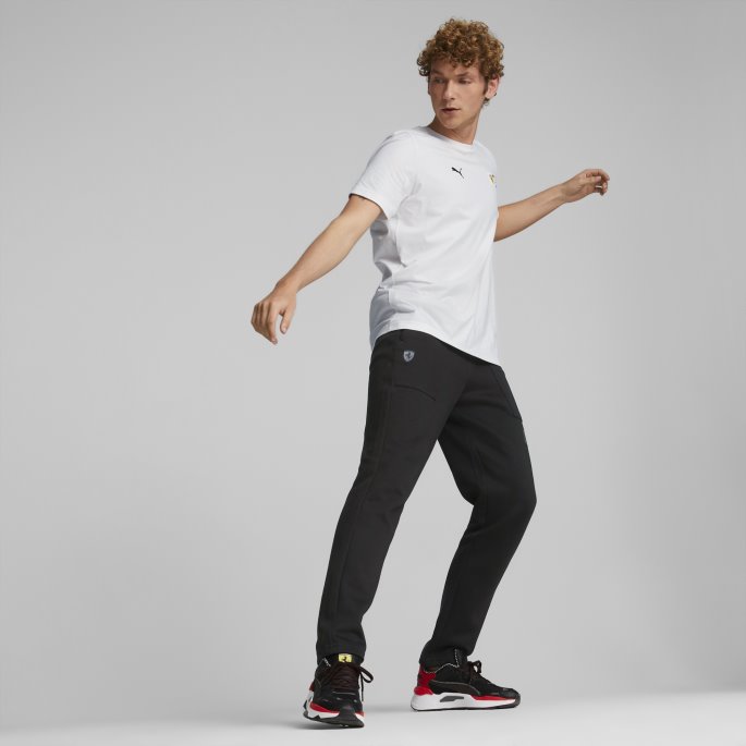 Svart Scuderia Ferrari Stil Joggebukser Menn Puma På Salg
