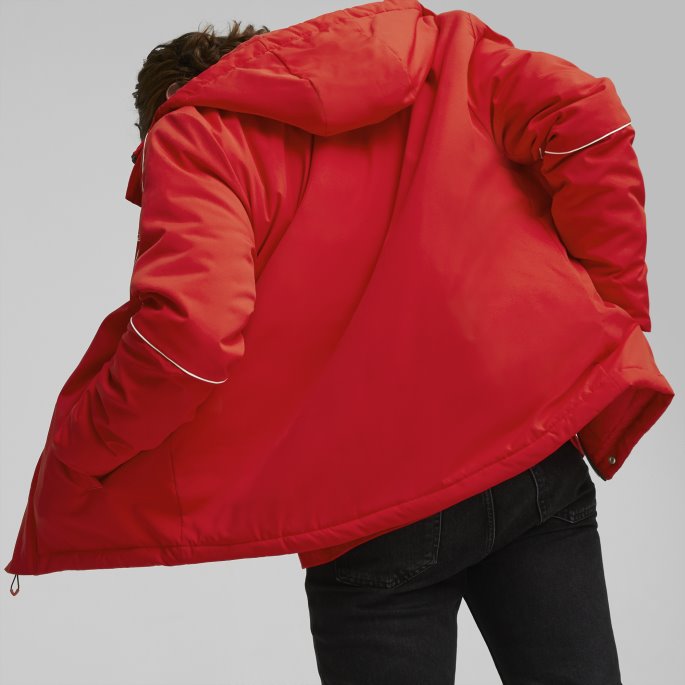Rosso Corsa Scuderia Ferrari Race Statement Skalljakke Herre Puma På Tilbud