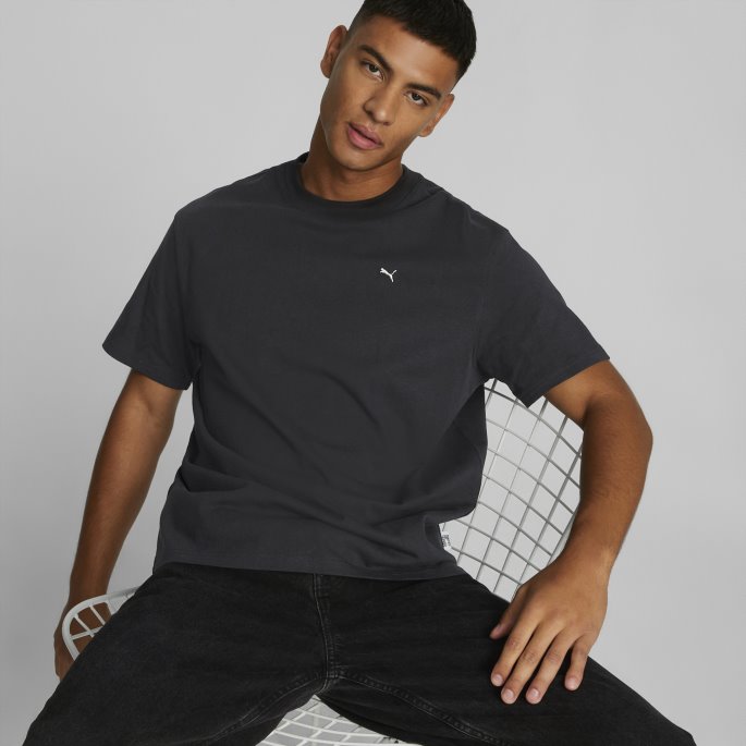 Mmq Tee Puma På Tilbud Svart