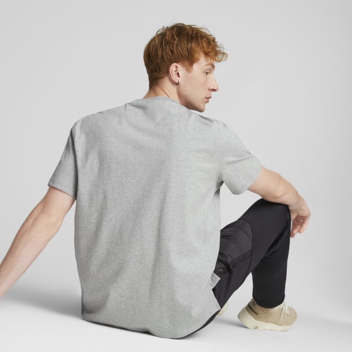 Mmq Tee Puma På Tilbud Lys Grå Lyng