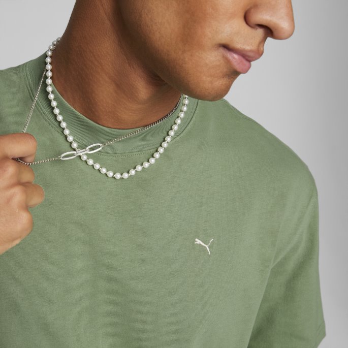 Støvete Grønn Puma På Tilbud Mmq Tee