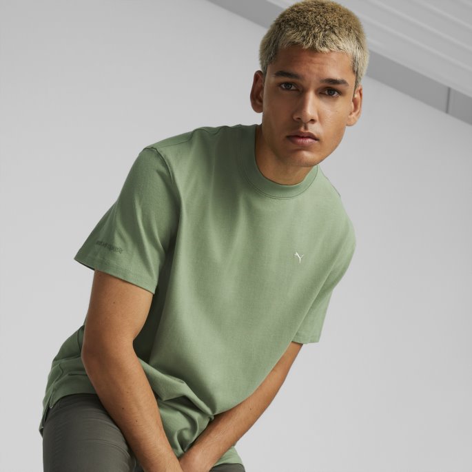 Støvete Grønn Puma På Tilbud Mmq Tee