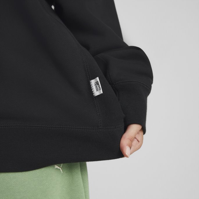Puma På Tilbud Mmq Sweatshirt Med Rund Hals Svart