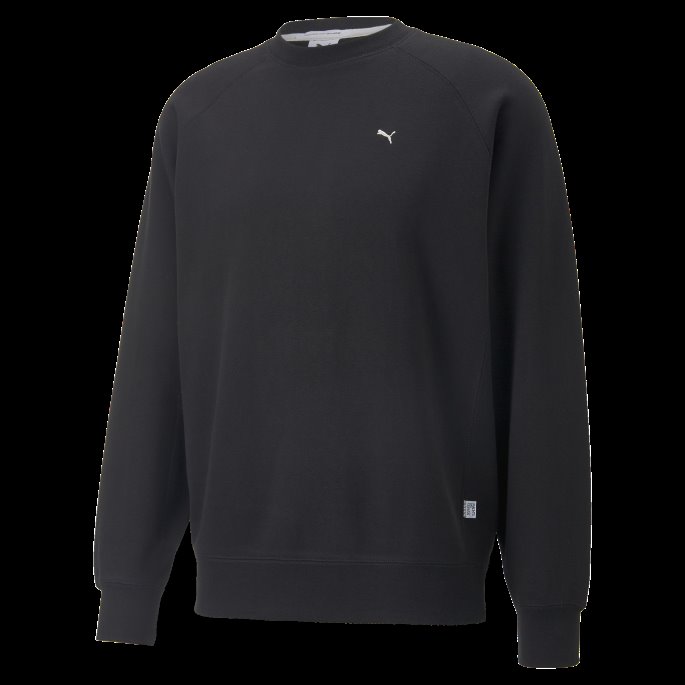 Puma På Tilbud Mmq Sweatshirt Med Rund Hals Svart