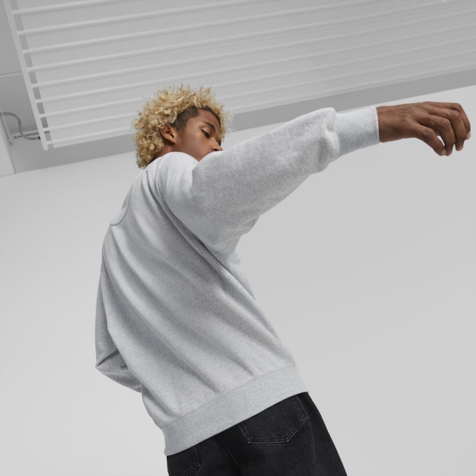 Mmq Sweatshirt Lys Grå Lyng Puma På Tilbud