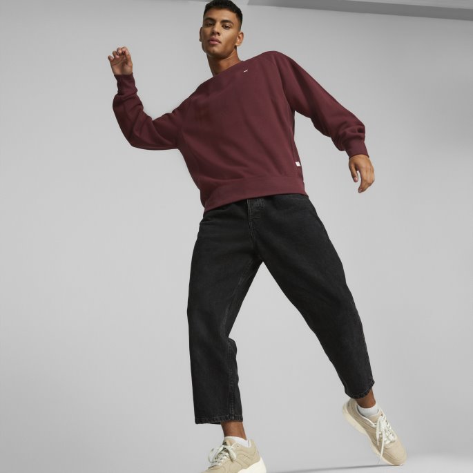 Aubergine Puma På Tilbud Mmq Genser