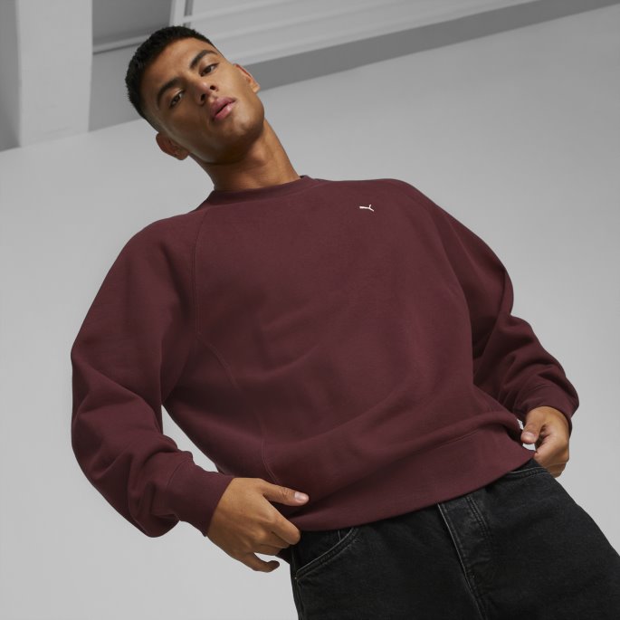 Aubergine Puma På Tilbud Mmq Genser