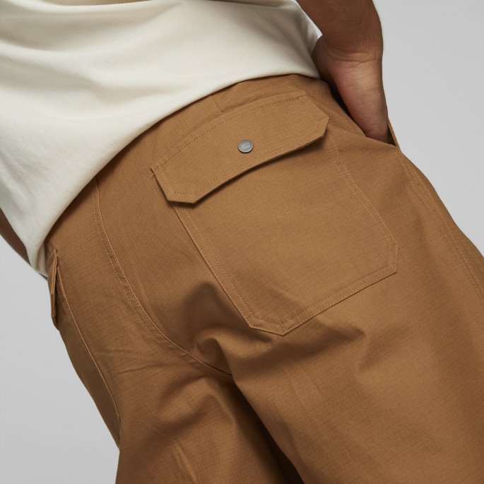 Mmq Twill Bukser Puma På Salg Desert Tan