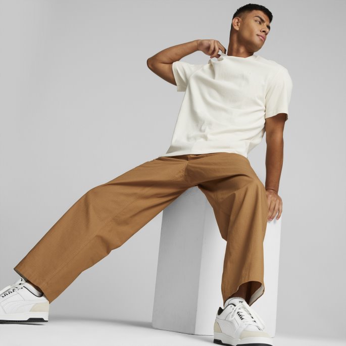 Mmq Twill Bukser Desert Tan Puma På Salg