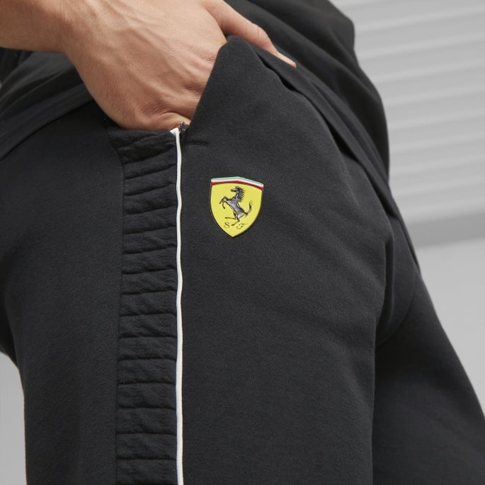 Puma På Tilbud Svart Scuderia Ferrari Race Statement Bukser Herre