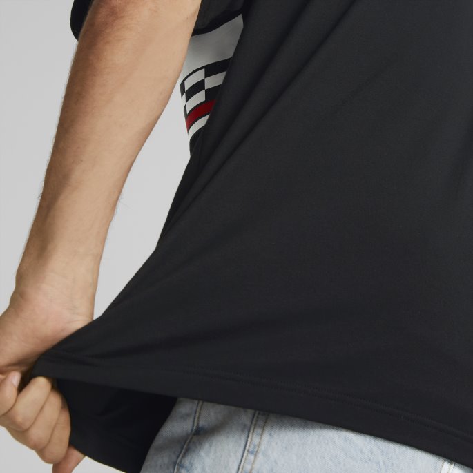 Svart Puma På Salg Scuderia Ferrari Race Statement Tee Menn