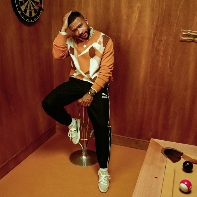 Black-aop Puma På Salg Spilleres Lounge Treningsbukser Menn
