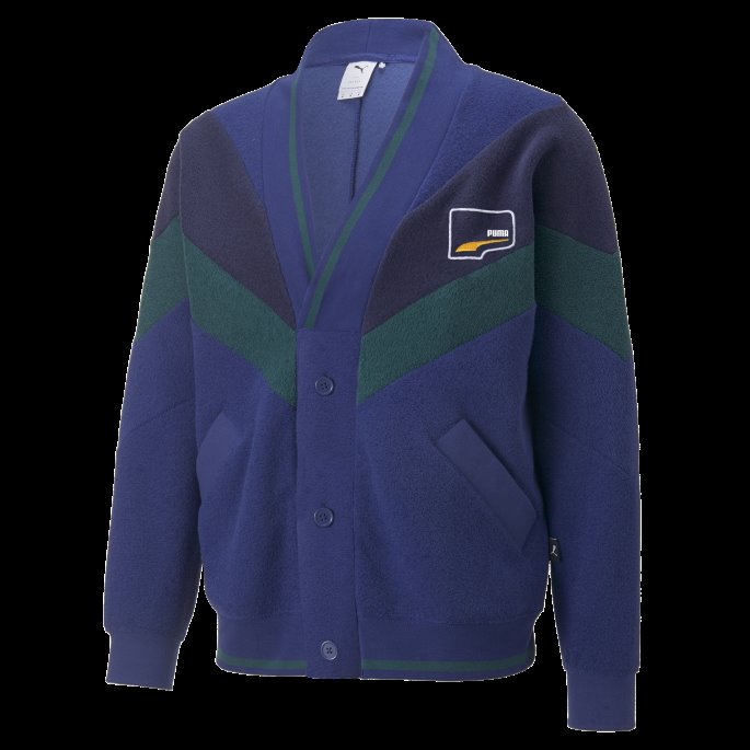 Puma På Salg Elektro Blå Uptown Avslappet Cardigan