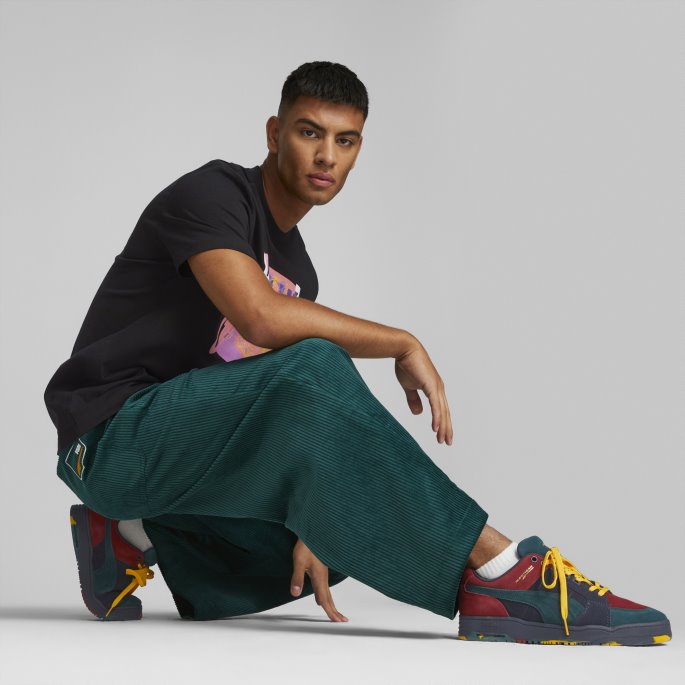 Uptown Oversized Bukser Varsity Green Puma På Salg