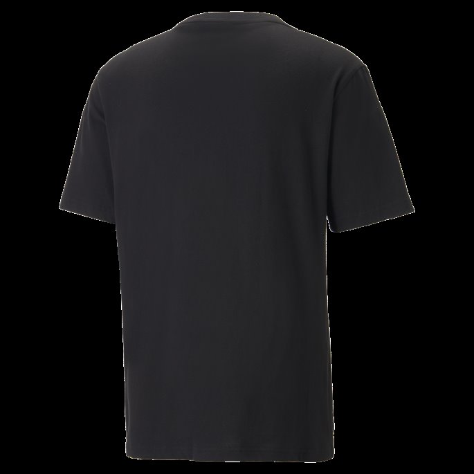 Svart Puma På Tilbud Scuderia Ferrari Race Premium Herre-logo-t-skjorte