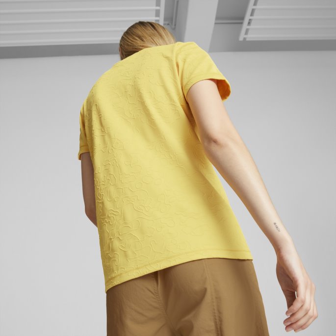 Inland Shortsleeve Tech Dame T-skjorte Sennepsfrø Puma På Salg