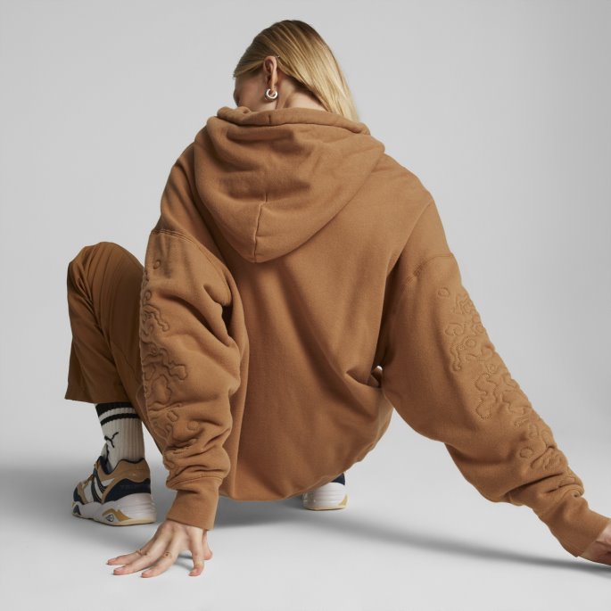 Puma På Tilbud Innlands Hettegenser For Kvinner Desert Tan