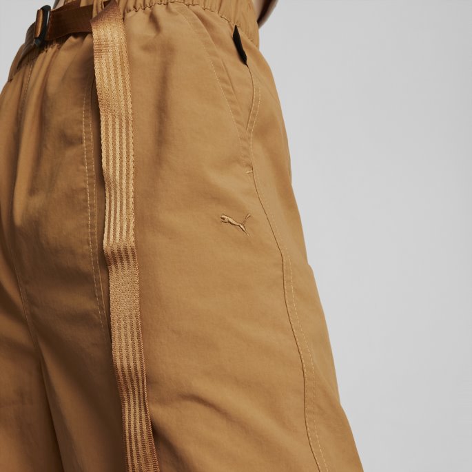 Puma På Salg Innlandet Wide Leg Damebukser Desert Tan