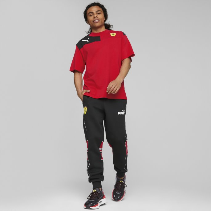 Puma På Tilbud Svart Scuderia Ferrari Race Sds Joggebukser For Menn