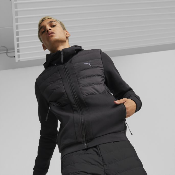 Puma On Saletech Dc Primaloft Hybrid Sweatshirt Herre Svart
