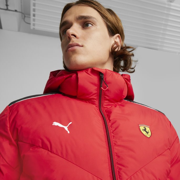 Puma På Tilbud Scuderia Ferrari Race Mt7 Elite Jakke Herre Rosso Corsa