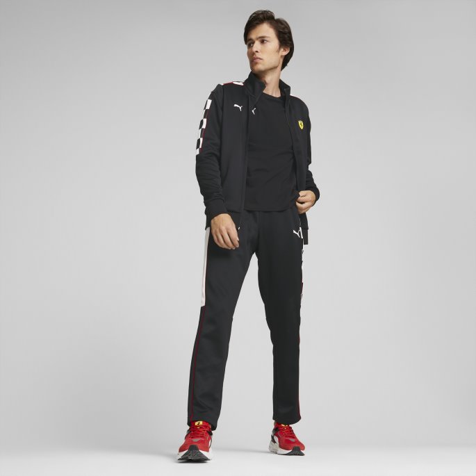 Scuderia Ferrari Race Mt7 Treningsjakke For Menn Svart Puma På Salg