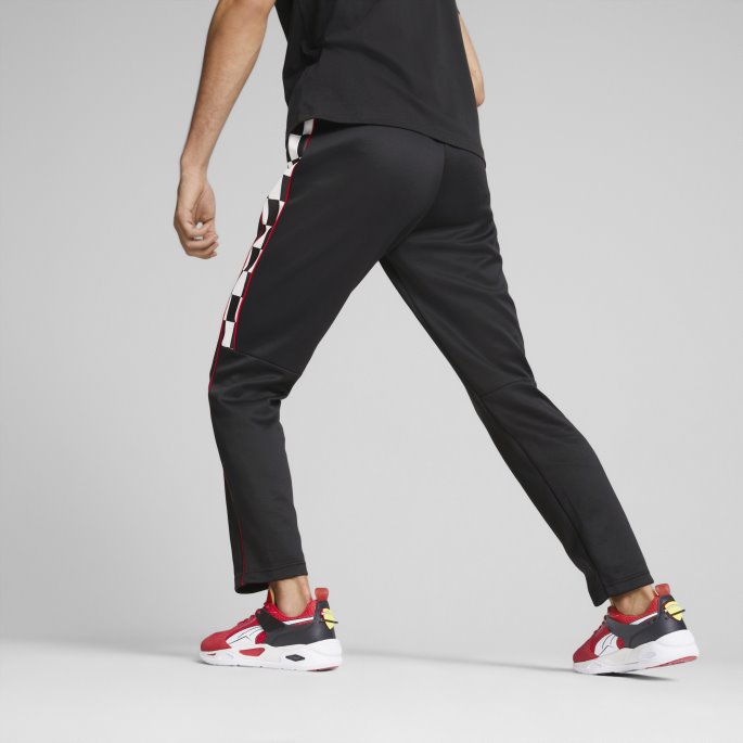 Puma På Tilbud Svart Scuderia Ferrari Race Mt7 Joggebukser Herre