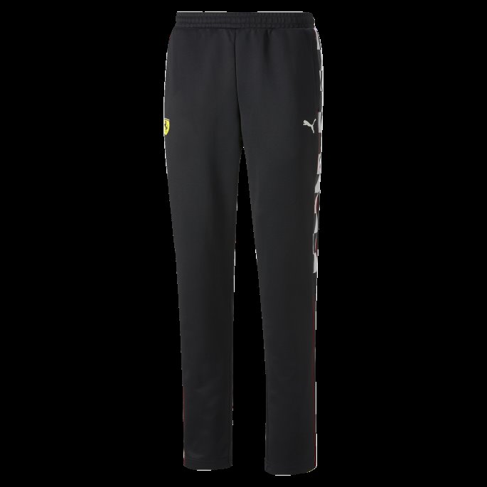 Puma På Tilbud Svart Scuderia Ferrari Race Mt7 Joggebukser Herre