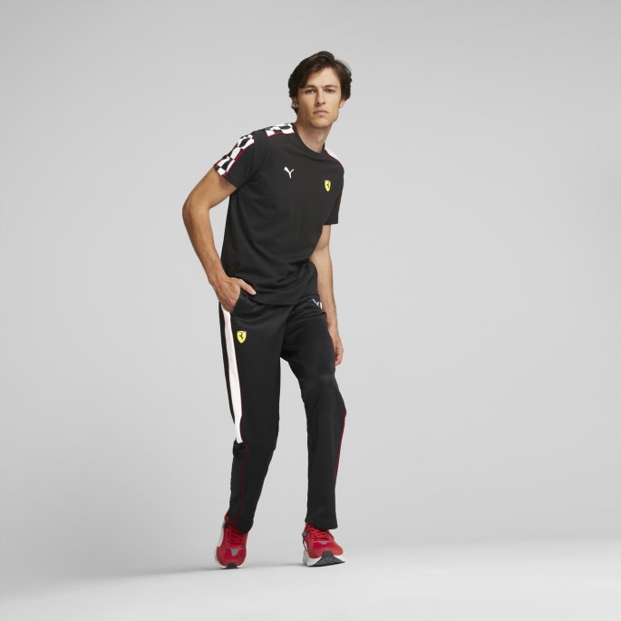 Puma På Tilbud Scuderia Ferrari Race Mt7 Tee Menn Svart