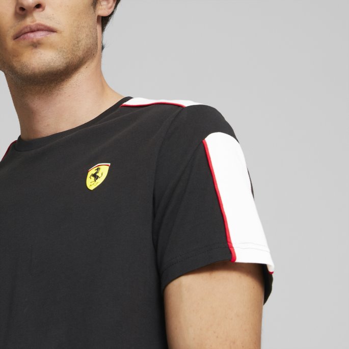 Puma På Tilbud Scuderia Ferrari Race Mt7 Tee Menn Svart