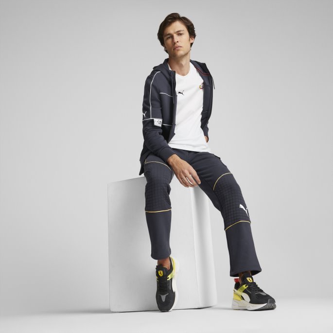 Parisian Night Puma På Salg Scuderia Ferrari Race Motorsport Svettejakke For Menn