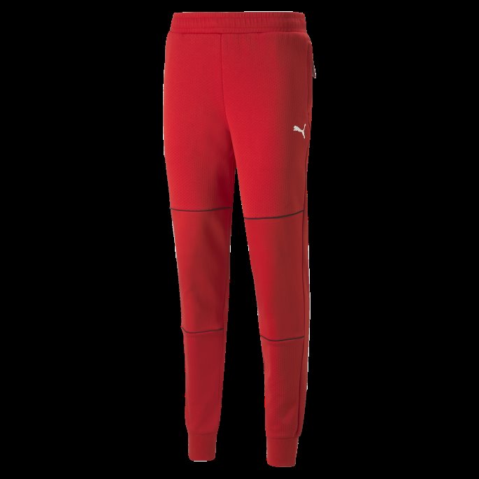 Puma På Salg Scuderia Ferrari Race Lukket Mansjett Motorsport Joggebukser For Menn Rosso Corsa