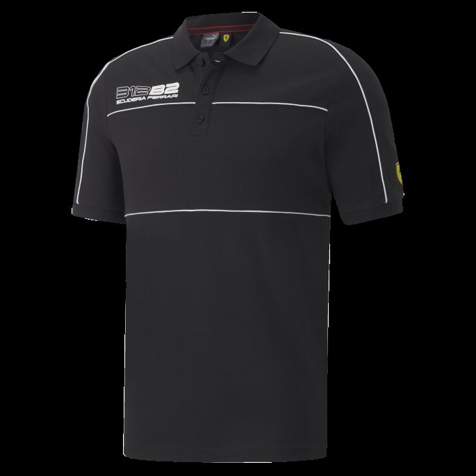 Svart Puma På Tilbud Scuderia Ferrari Race Poloskjorte Herre