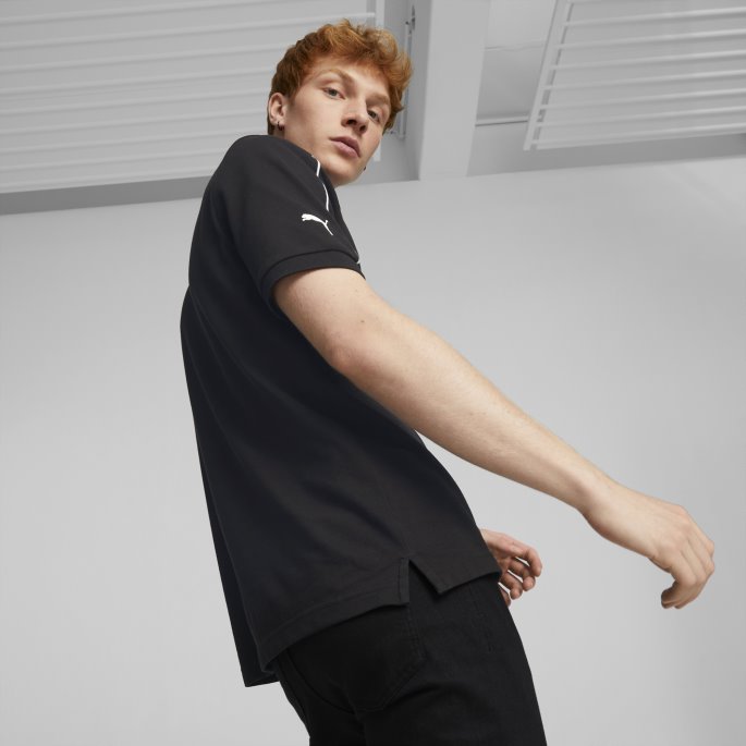 Puma På Tilbud Svart Scuderia Ferrari Race Poloskjorte Herre