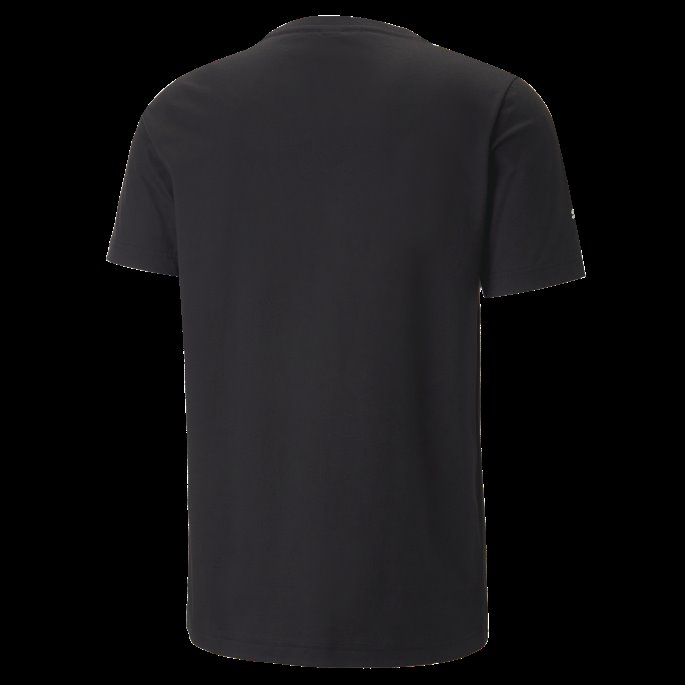 Puma På Tilbud Svart Scuderia Ferrari Race Tonal Shield Tee Menn
